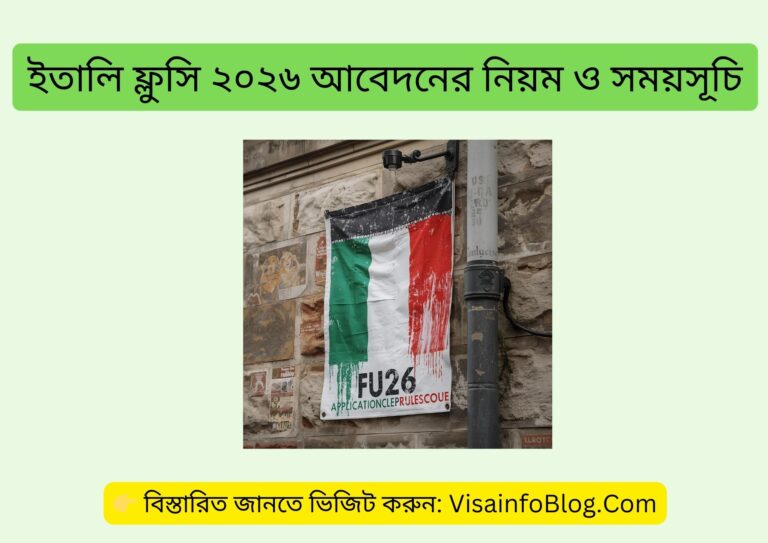 ইতালি ফ্লুসি ২০২৬ আবেদনের নিয়ম ও সময়সূচি